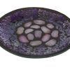 Home Fragrance Cello Candle Plate | Cello Candle Plate - Purple Pebbles