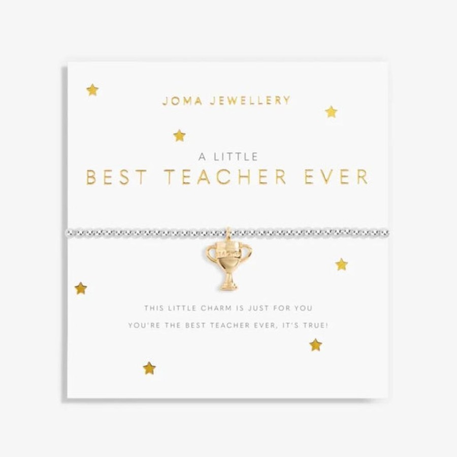 Jewellery & Accessories Joma Jewellery | Joma Jewellery - A Little Best Teacher Ever Bracelet