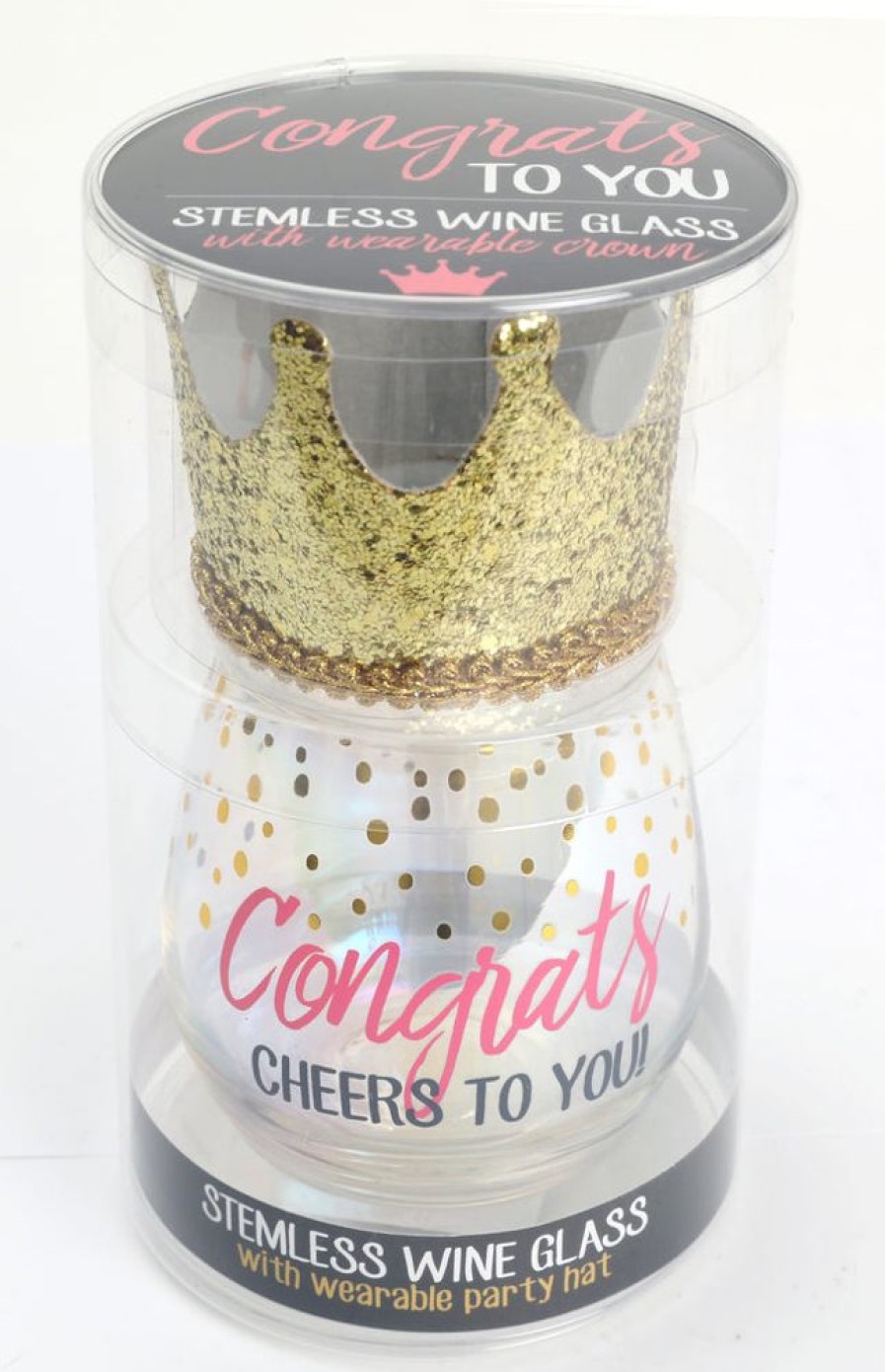 Homeware Splosh Wedding Glassware | Splosh Celebration Glass - Congrats