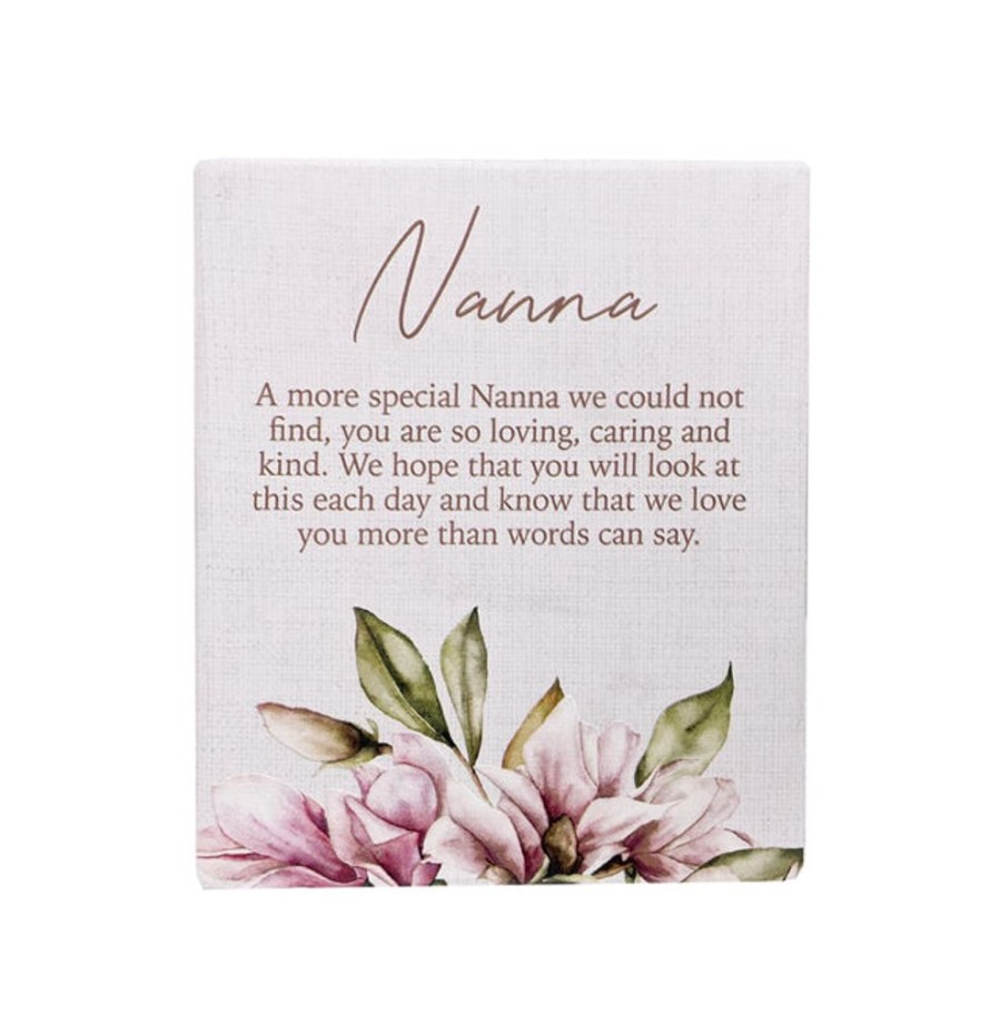 Homeware Splosh Plaques | Splosh Blossom Verse Nanna