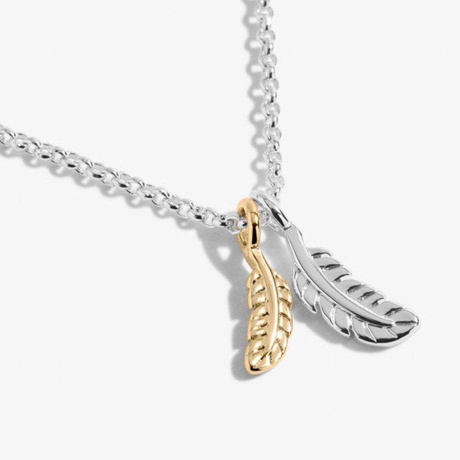 Jewellery & Accessories Joma Jewellery | Joma Jewellery - A Little 'Feathers Appear When Loved Ones Are Near' Necklace