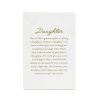 Homeware Splosh Plaques | Splosh Precious Quote Daughter