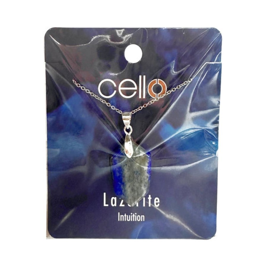 Jewellery & Accessories Cello | Cello Gemstone Jewellery Geometric Necklace - Lazurite