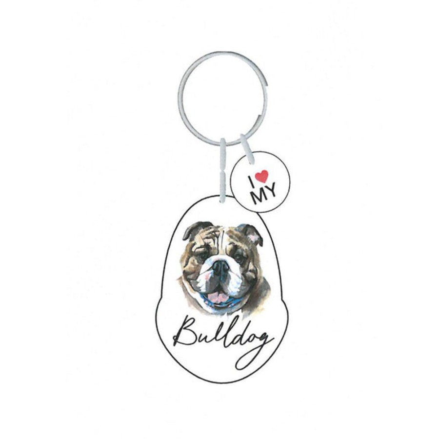 Jewellery & Accessories Splosh | Splosh Pet Keyring - Bulldog