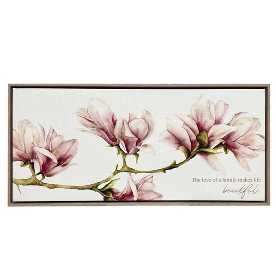 Homeware Splosh Canvases | Splosh Blossom Framed Canvas 94X44