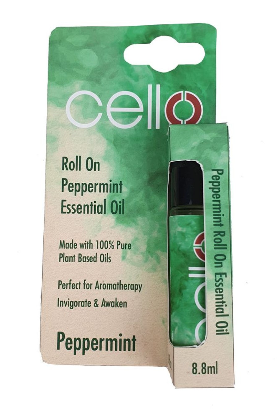 Home Fragrance Cello Roll-On Oils | Cello Essential Oil Roll On - Peppermint