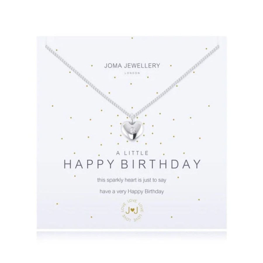 Jewellery & Accessories Joma Jewellery | Joma Jewellery Necklace - A Little Happy Birthday