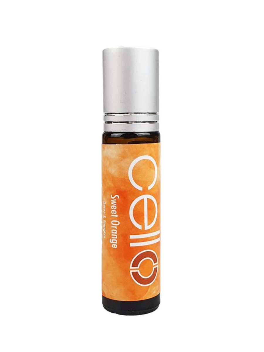 Home Fragrance Cello Roll-On Oils | Cello Essential Oil Roll On - Sweet Orange