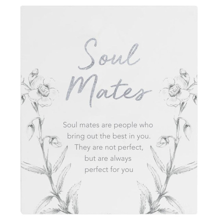 Homeware Splosh Plaques | Wedding Soulmates Verse