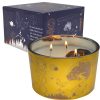 Homeware Cello Celestial Lamps | Large Confidence Gemstone Candle With Tigers Eye