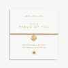 Jewellery & Accessories Joma Jewellery | Joma Jewellery - Gold A Little Proud Of You Bracelet