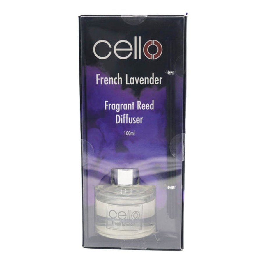 Home Fragrance Cello Reed Diffusers | Cello Fragrant Reed Diffuser - French Lavender