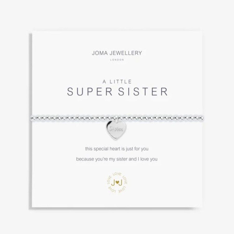 Jewellery & Accessories Joma Jewellery | Joma Jewellery Bracelet - A Little Super Sister