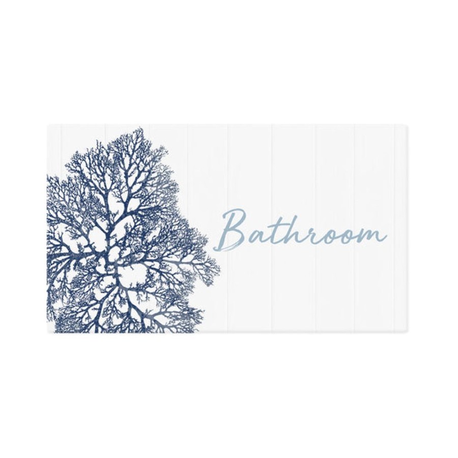 Homeware Splosh Plaques | Splosh Hamptons Door Plaque - Bathroom