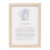 Homeware Splosh Frames | Splosh Gift Of Words - To My Dad