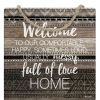 Homeware Splosh Plaques | Splosh Tribal Hanging Sign - Full Of Love