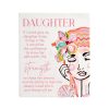 Homeware Splosh Plaques | Splosh - Talulah Daughter Verse