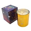 Homeware Cello Celestial Lamps | Wisdom & Healing Gemstone Candle With Clear Quartz | Mystic Clearing