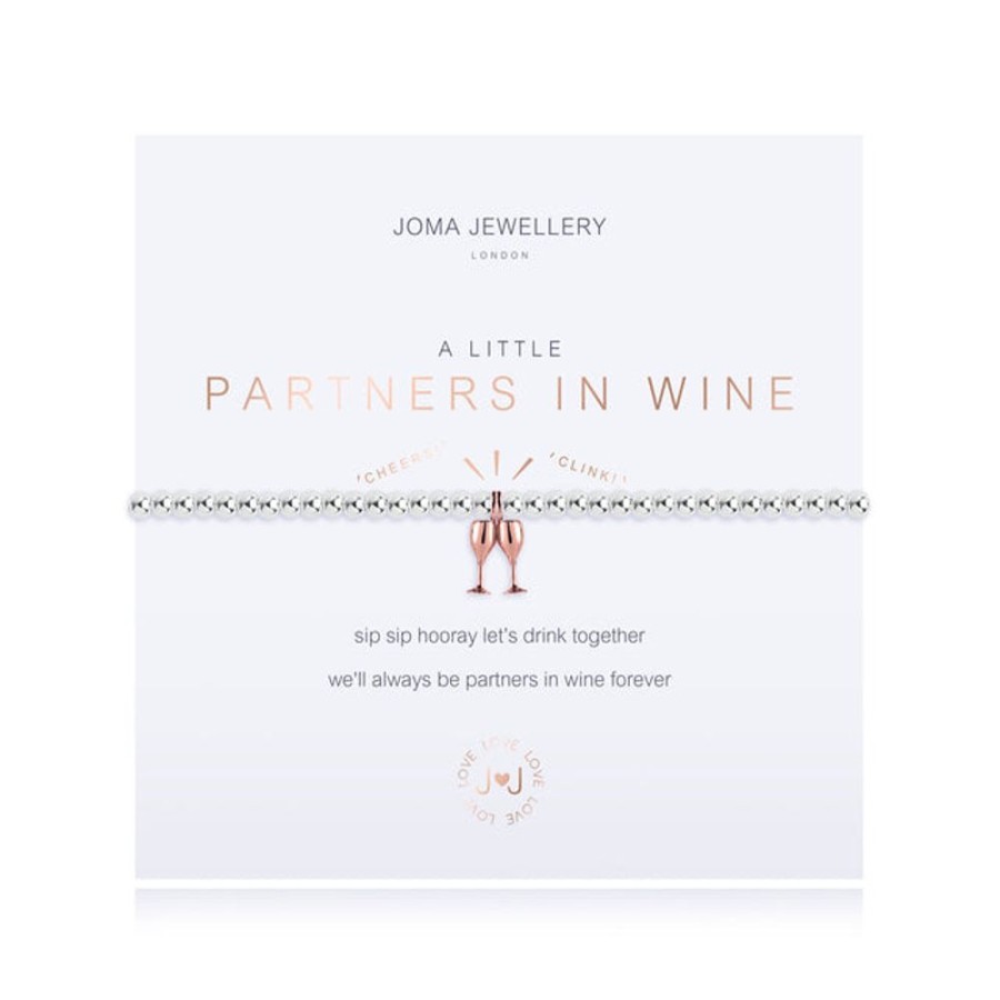 Jewellery & Accessories Joma Jewellery | Joma Jewellery Bracelet - A Little Partners In Wine