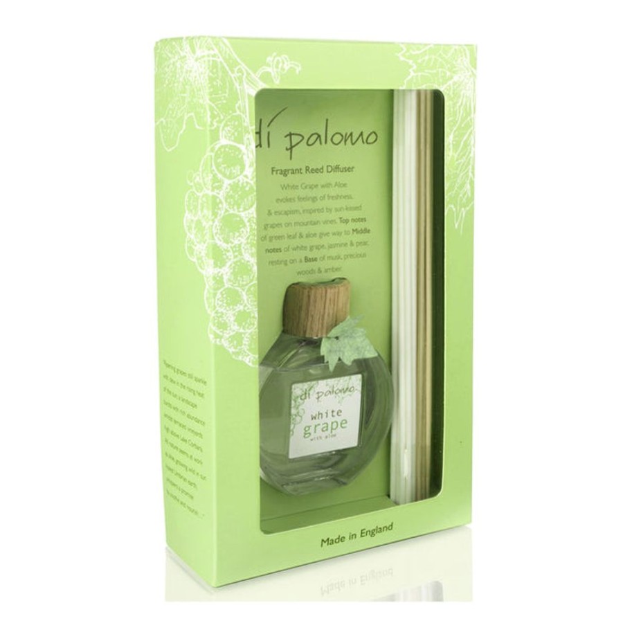 Home Fragrance Di Palomo Reed Diffusers | Di Palomo White Grape Fragrant Reed Diffuser Set 100Ml