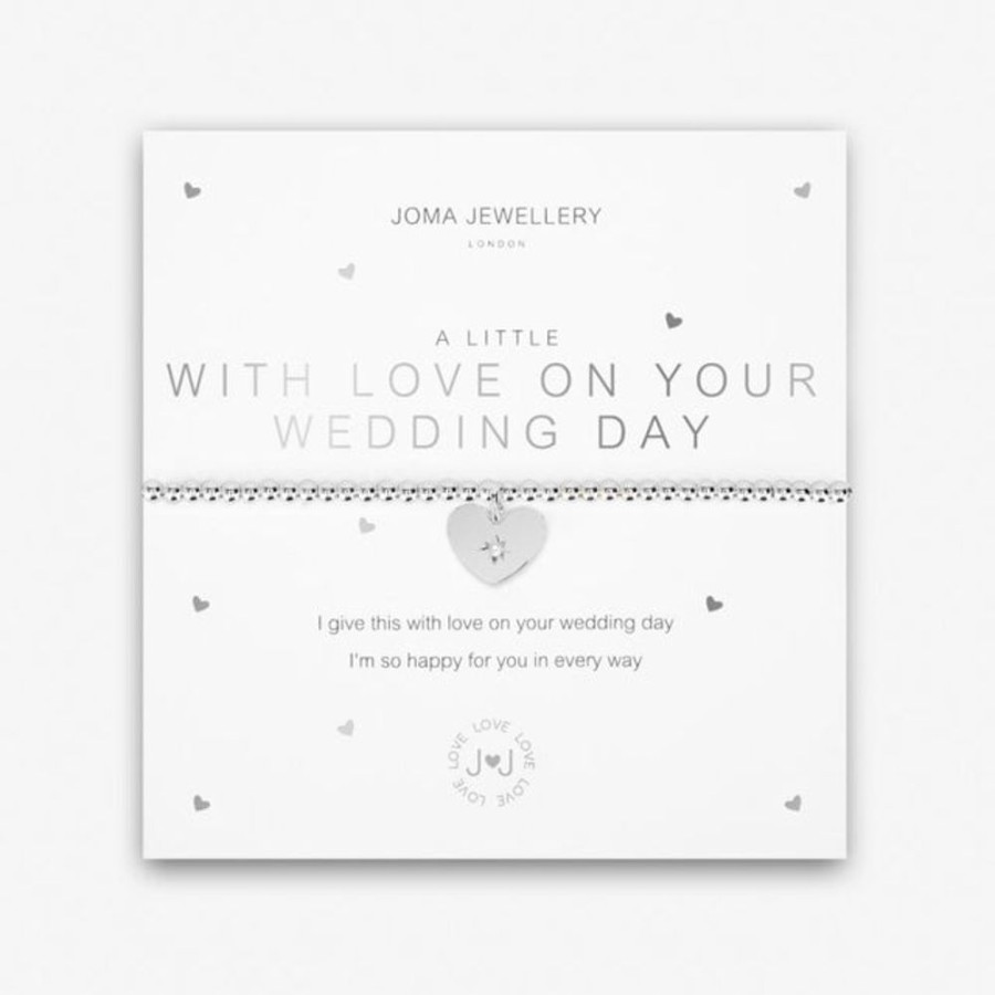 Jewellery & Accessories Joma Jewellery | Joma Jewellery Bracelet - With Love On Your Wedding Day