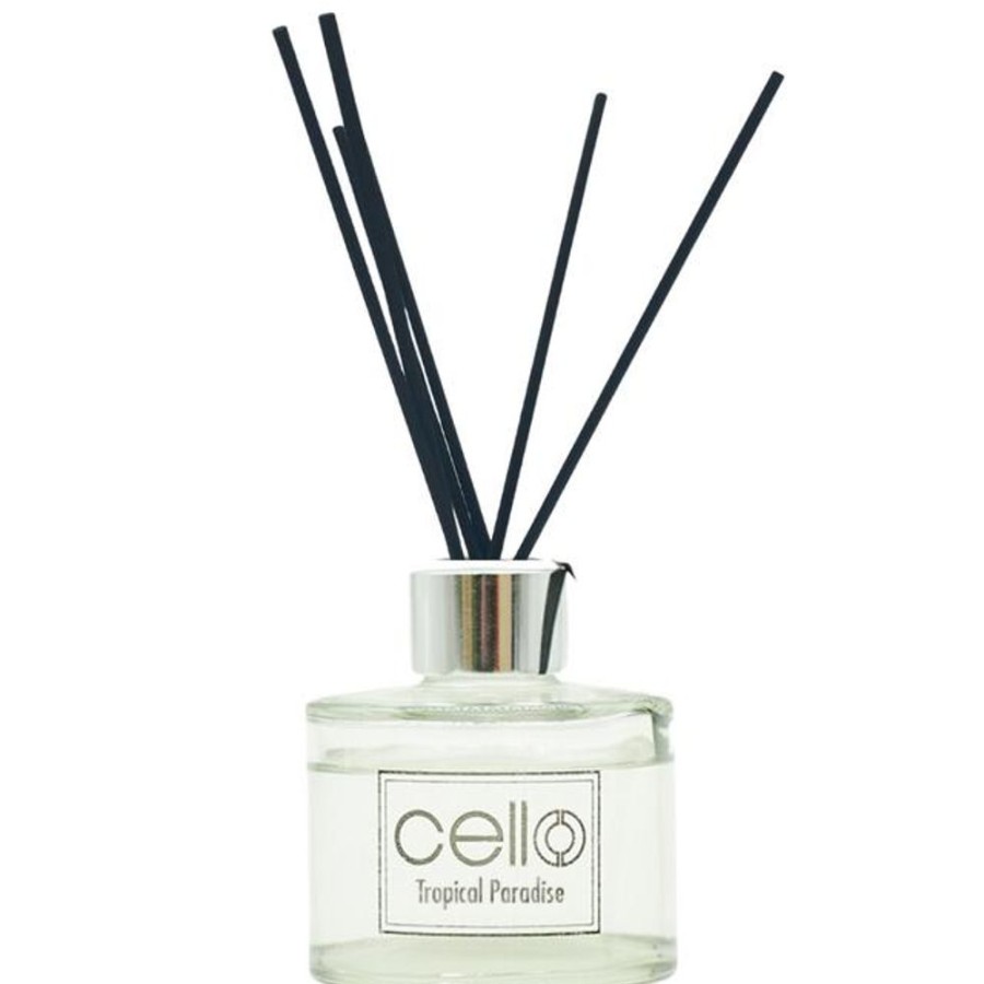 Home Fragrance Cello Reed Diffusers | Cello Fragrant Reed Diffuser - Tropical Paradise