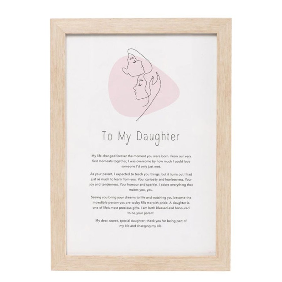 Homeware Splosh Frames | Splosh Gift Of Words - To My Daughter