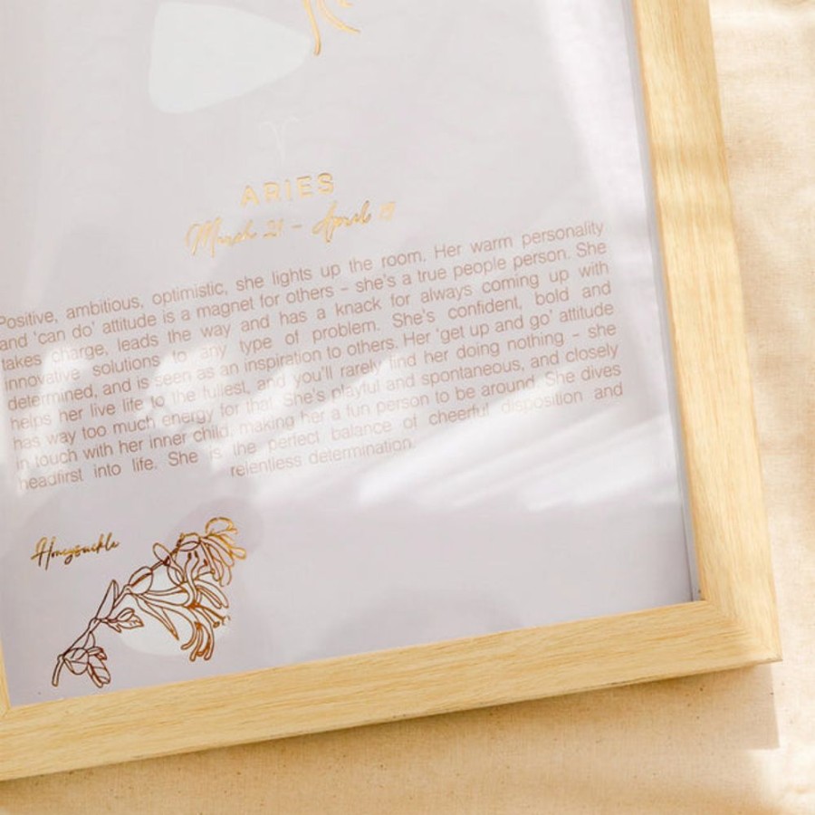 Homeware Splosh Frames | Splosh Mystique Framed Zodiac Print - Aries