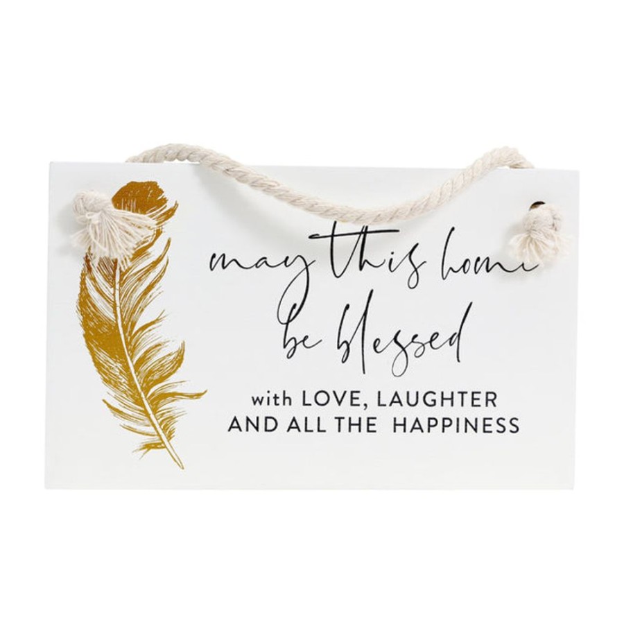 Homeware Splosh Plaques | Splosh Tranquil Hanging Sign - Happiness