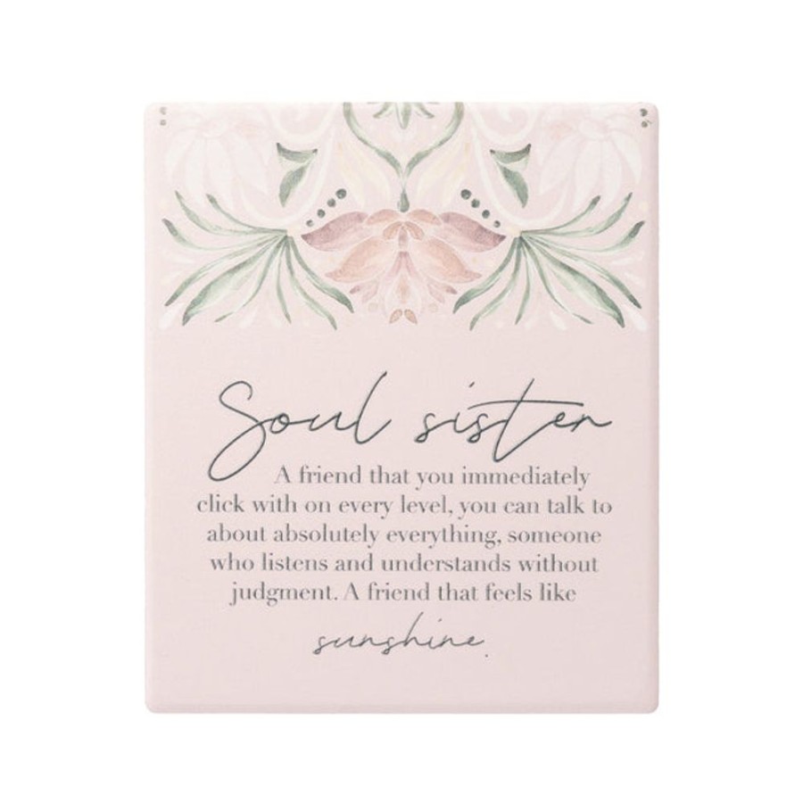 Homeware Splosh Plaques | Splosh Modern Oasis Soul Sisters Verse