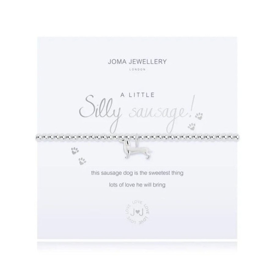 Jewellery & Accessories Joma Jewellery | Joma Jewellery Bracelet - A Little Silly Sausage