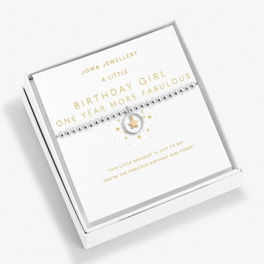 Jewellery & Accessories Joma Jewellery | Joma Jewellery - Boxed A Little Birthday Girl Bracelet