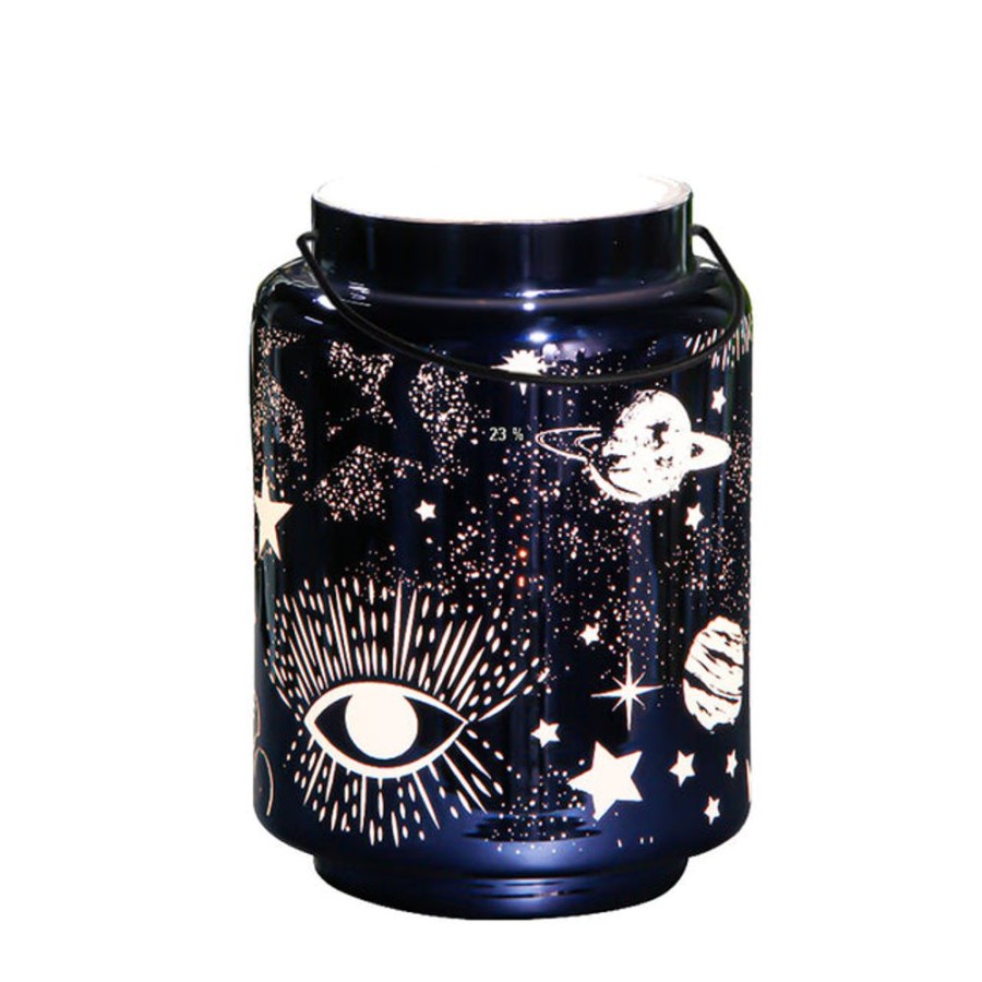 Homeware Cello Cello Lamps | Cello Celestial Midnight Blue Lantern - Small Lantern