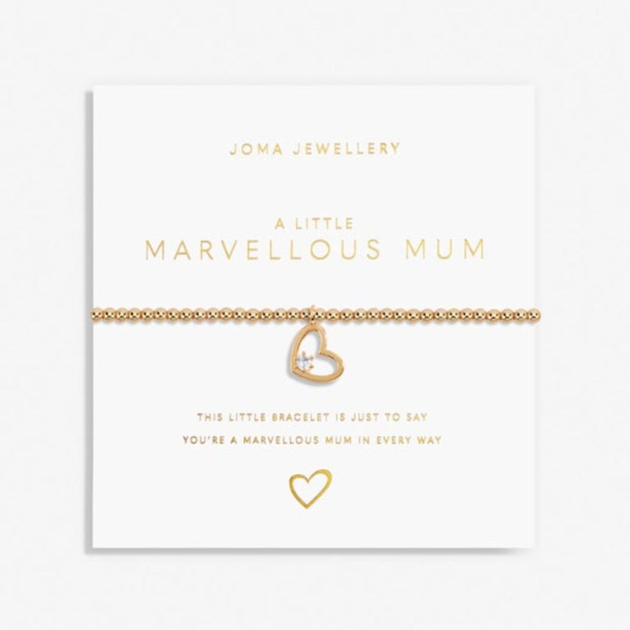 Jewellery & Accessories Joma Jewellery | Joma Jewellery - Gold A Little Marvellous Mum Bracelet