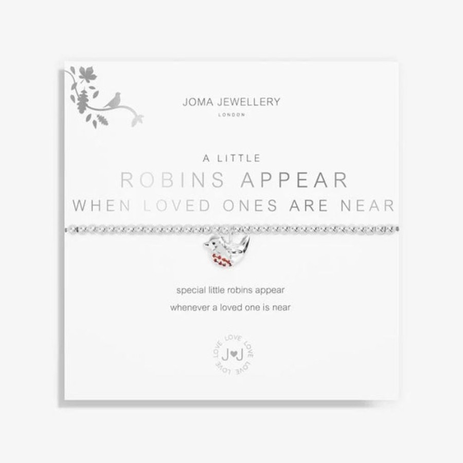 Jewellery & Accessories Joma Jewellery | Joma Jewellery Bracelet - Robins Appear When Loved Ones