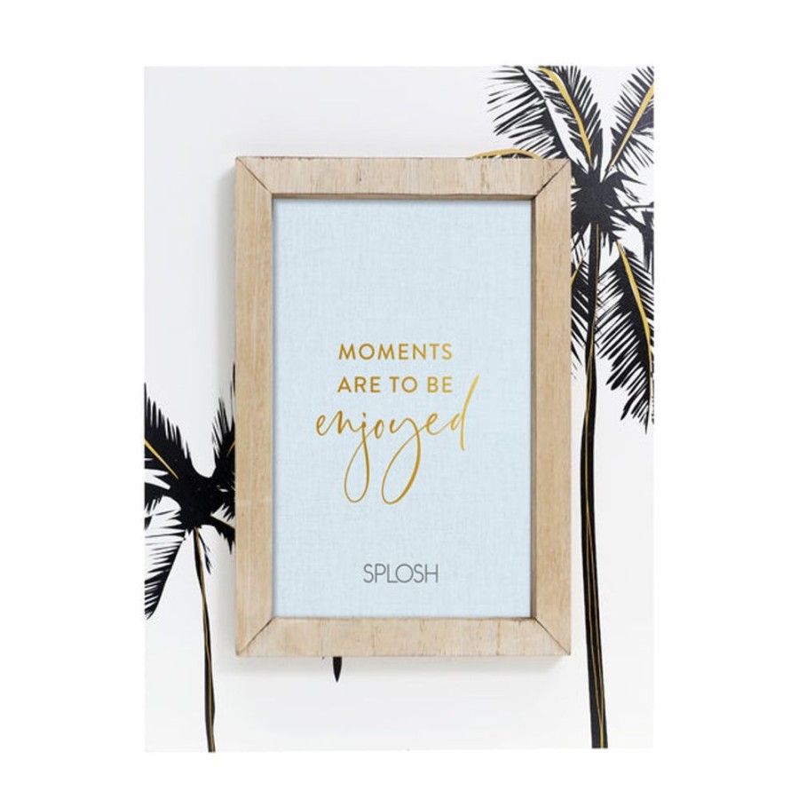 Homeware Splosh Frames | Splosh Tranquil Frame 4X6 - Golden Palms