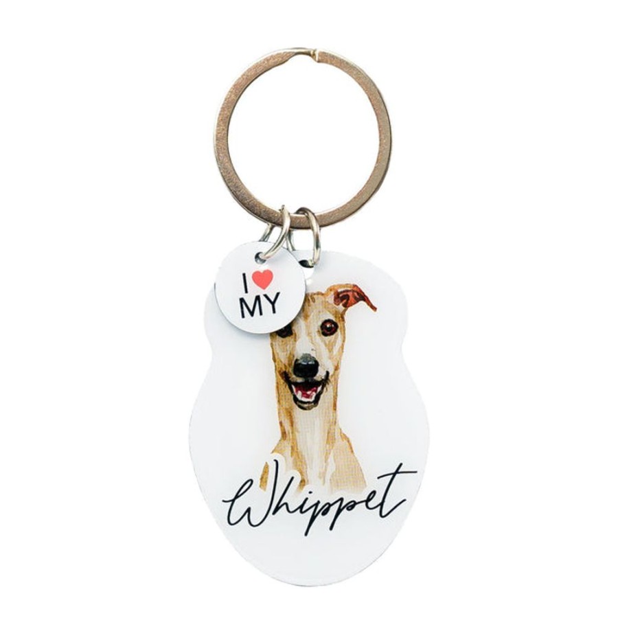 Jewellery & Accessories Splosh | Splosh Pet Keyring - Whippet