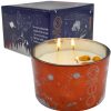 Homeware Cello Celestial Lamps | Large Positivity Gemstone Candle With Citrine Quartz