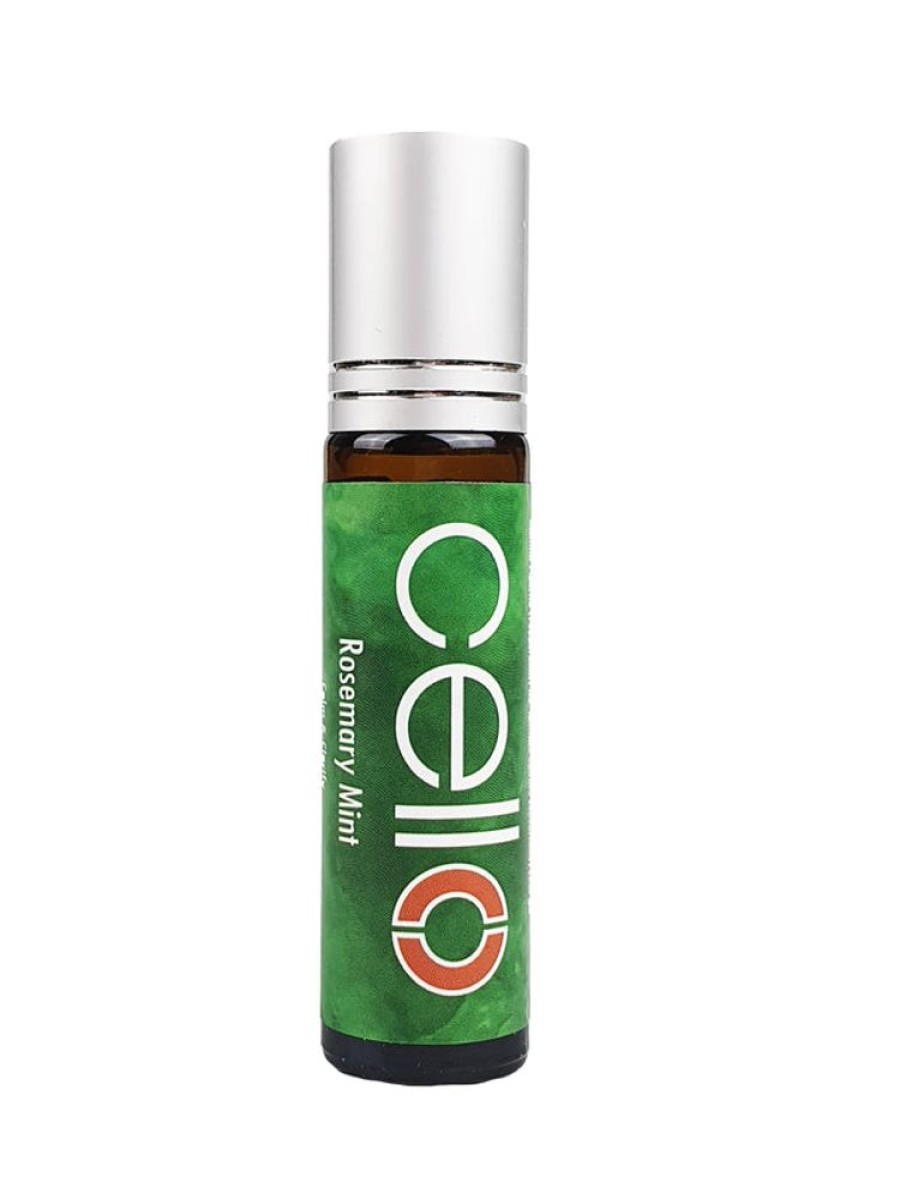 Home Fragrance Cello Roll-On Oils | Cello Essential Oil Roll On - Rosemary Mint