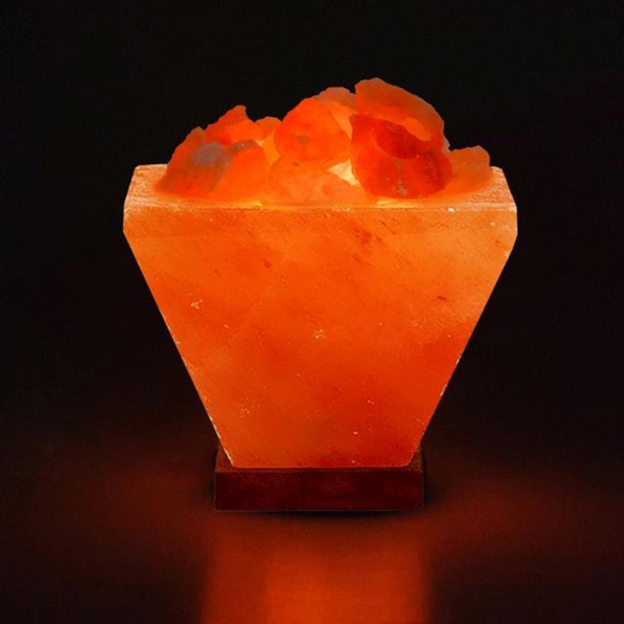 Homeware The Salt Of Life Himalayan Salt Lamps | The Salt Of Life - Himalayan Salt Lamp Crucible Fire Bowl