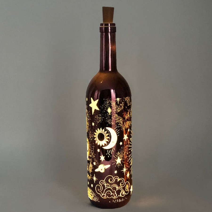 Homeware Cello Celestial Lamps | Cello Celestial Copper Bottle - Lighting