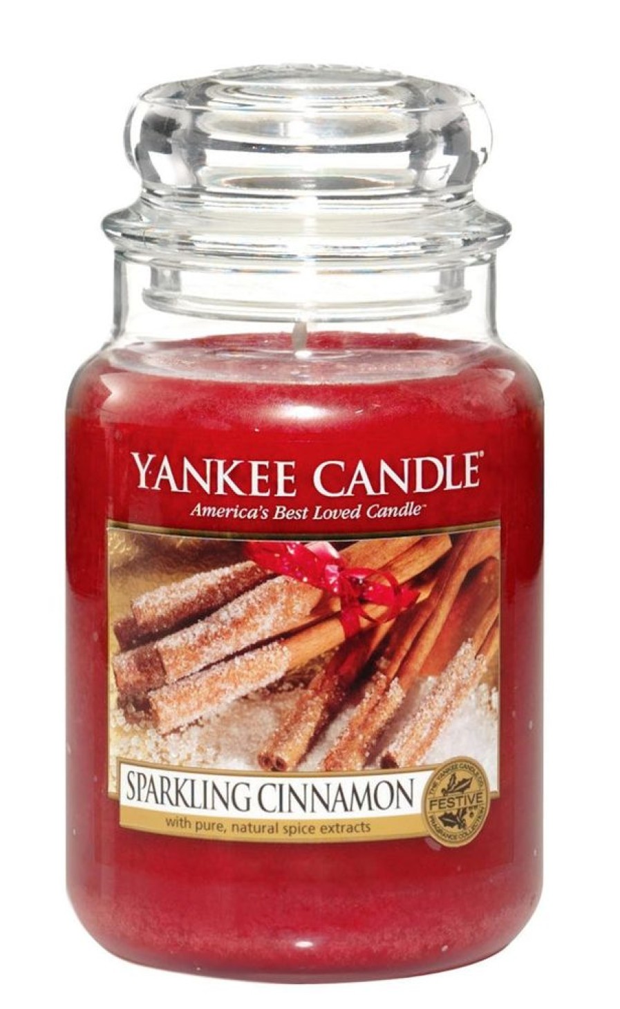 Home Fragrance Yankee Large Candle Jars | Yankee Candles Large Jar Sparkling Cinnamon