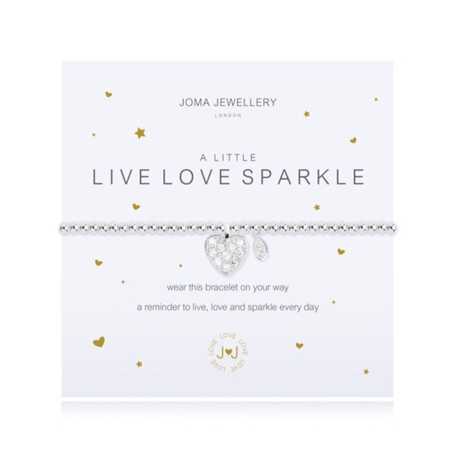 Jewellery & Accessories Joma Jewellery | Joma Jewellery Bracelet - A Little Live Love Sparkle