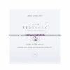 Jewellery & Accessories Joma Jewellery | Joma Jewellery Bracelet - A Little Birthstone February Amethyst