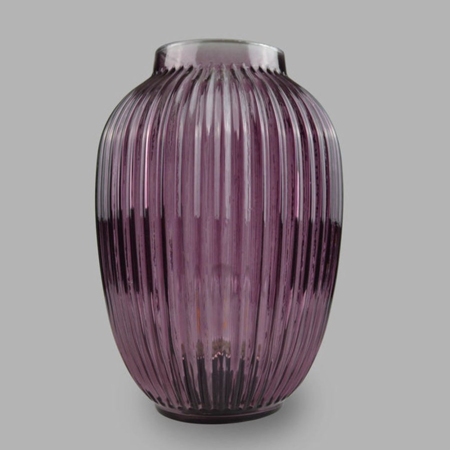 Homeware Cello Cello Lamps | Cello Classic Barrel Medium Lamp - Purple