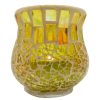 Home Fragrance Cello Tealight Holder | Cello Flared Tealight Holder - Golden Sands