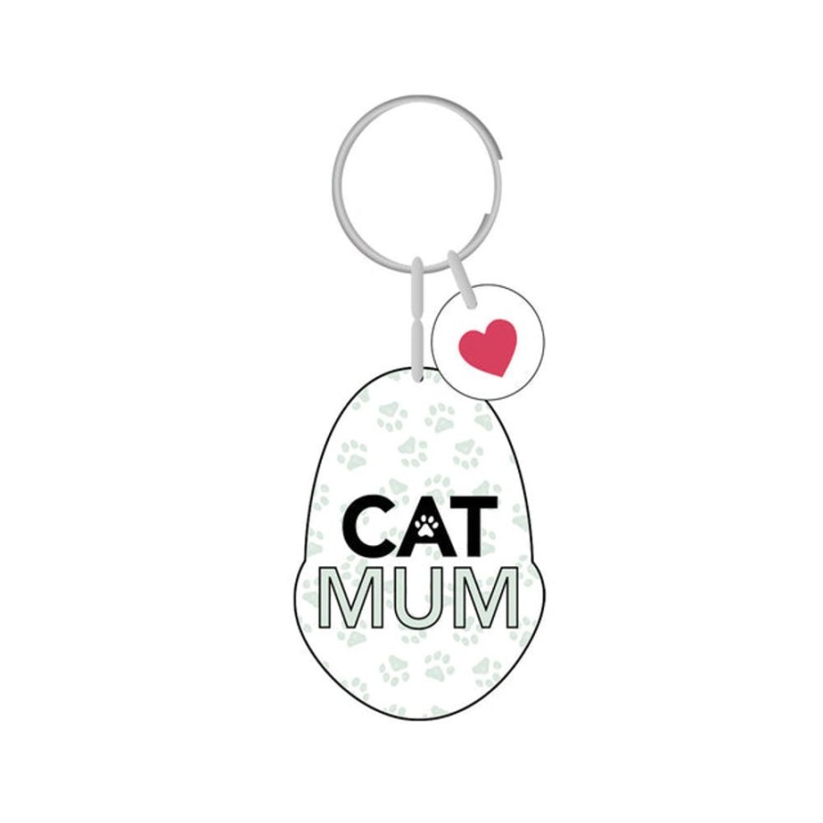 Jewellery & Accessories Splosh | Splosh Pet Keyring - Cat Mum