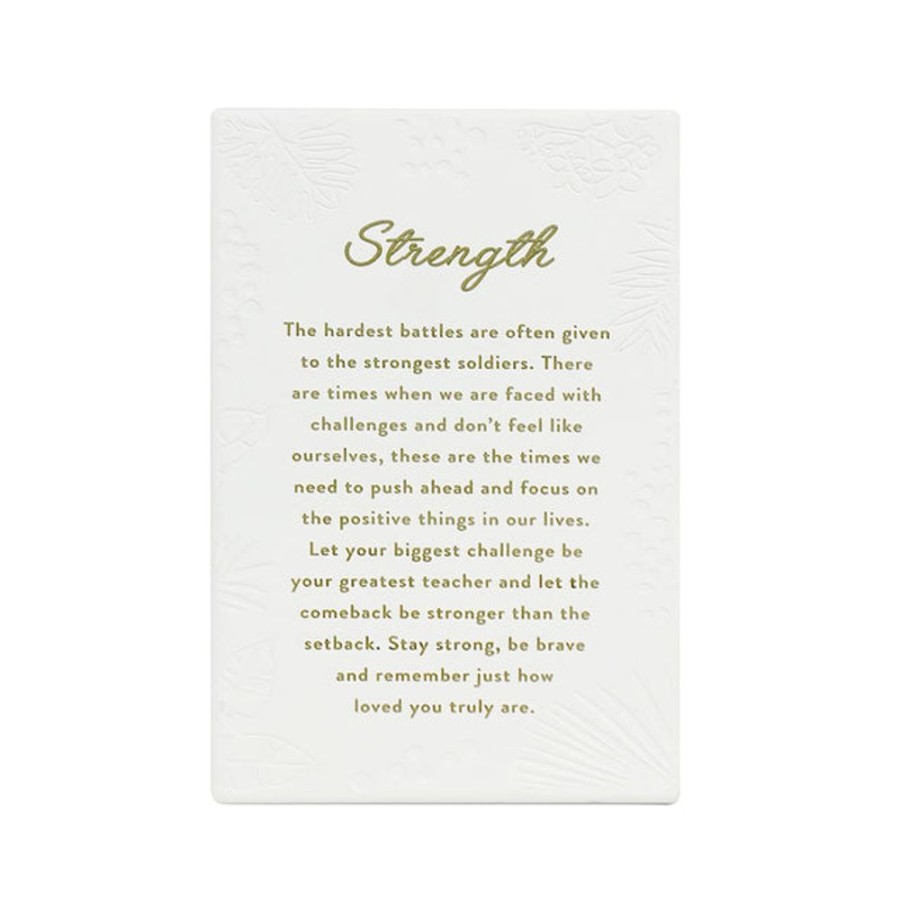 Homeware Splosh Plaques | Splosh Precious Quote Strength