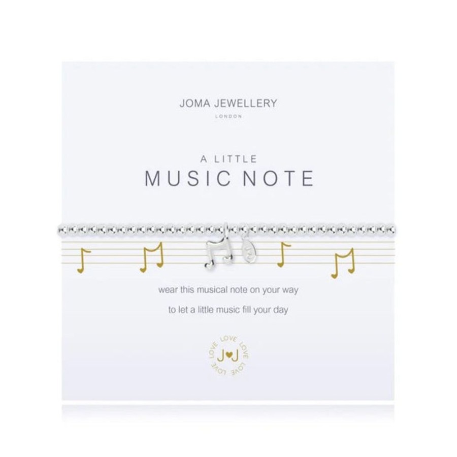 Jewellery & Accessories Joma Jewellery | Joma Jewellery Bracelet - A Little Music Note