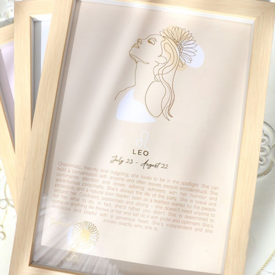 Homeware Splosh Frames | Splosh Mystique Framed Zodiac Print - Leo